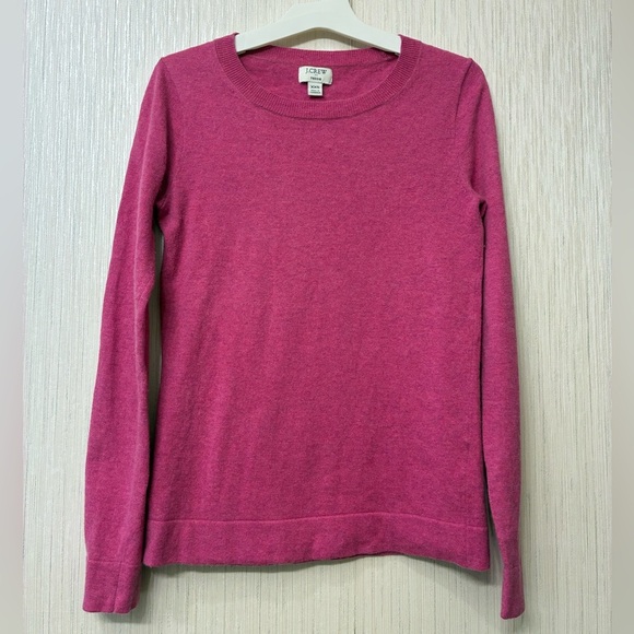 J. Crew Sweaters - J. Crew cotton wool blend Teddie sweater, small‎ Pink